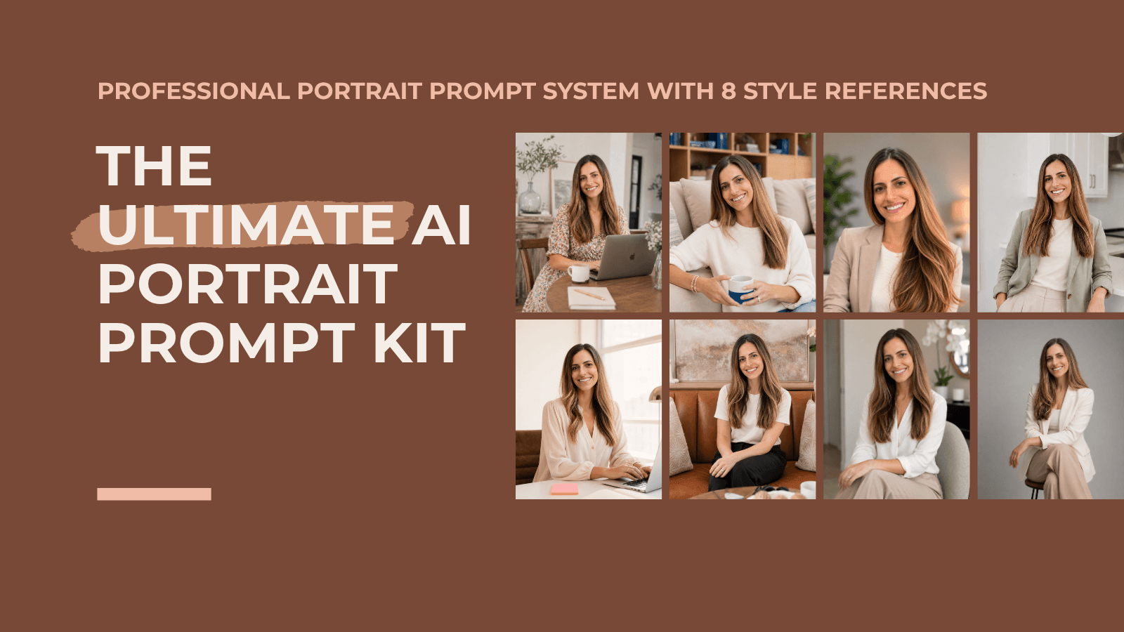 The ultimate AI Portrait Prompt Kit